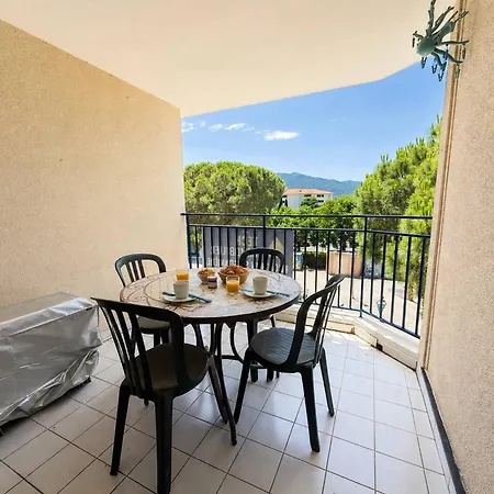 T2 Climatisé Vue Port Et Montagne - 4 Pers. - Fr-1-388-259 Appartamento Argelès-sur-Mer